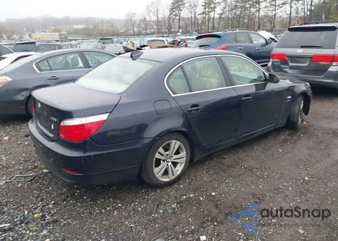 2009 BMW 528I xDrive из США, поврежденный, VIN WBANV135X9C151005